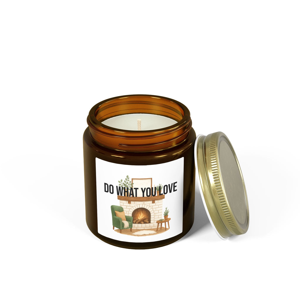 Do What You Love Candle | Scented Coconut Apricot Wax Jar