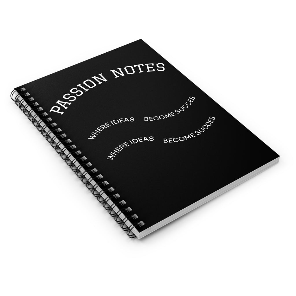 Passion Notes Spiral Notebook