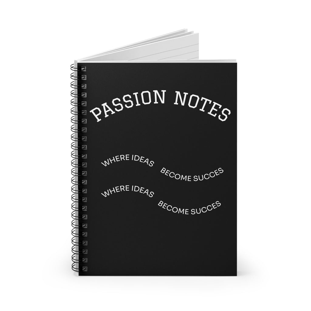 Passion Notes Spiral Notebook