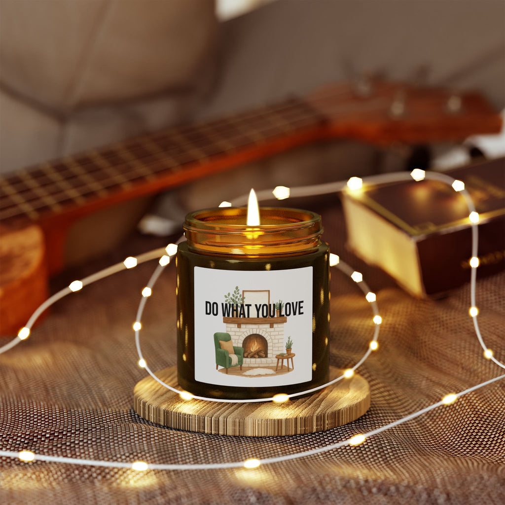 Do What You Love Candle | Scented Coconut Apricot Wax Jar